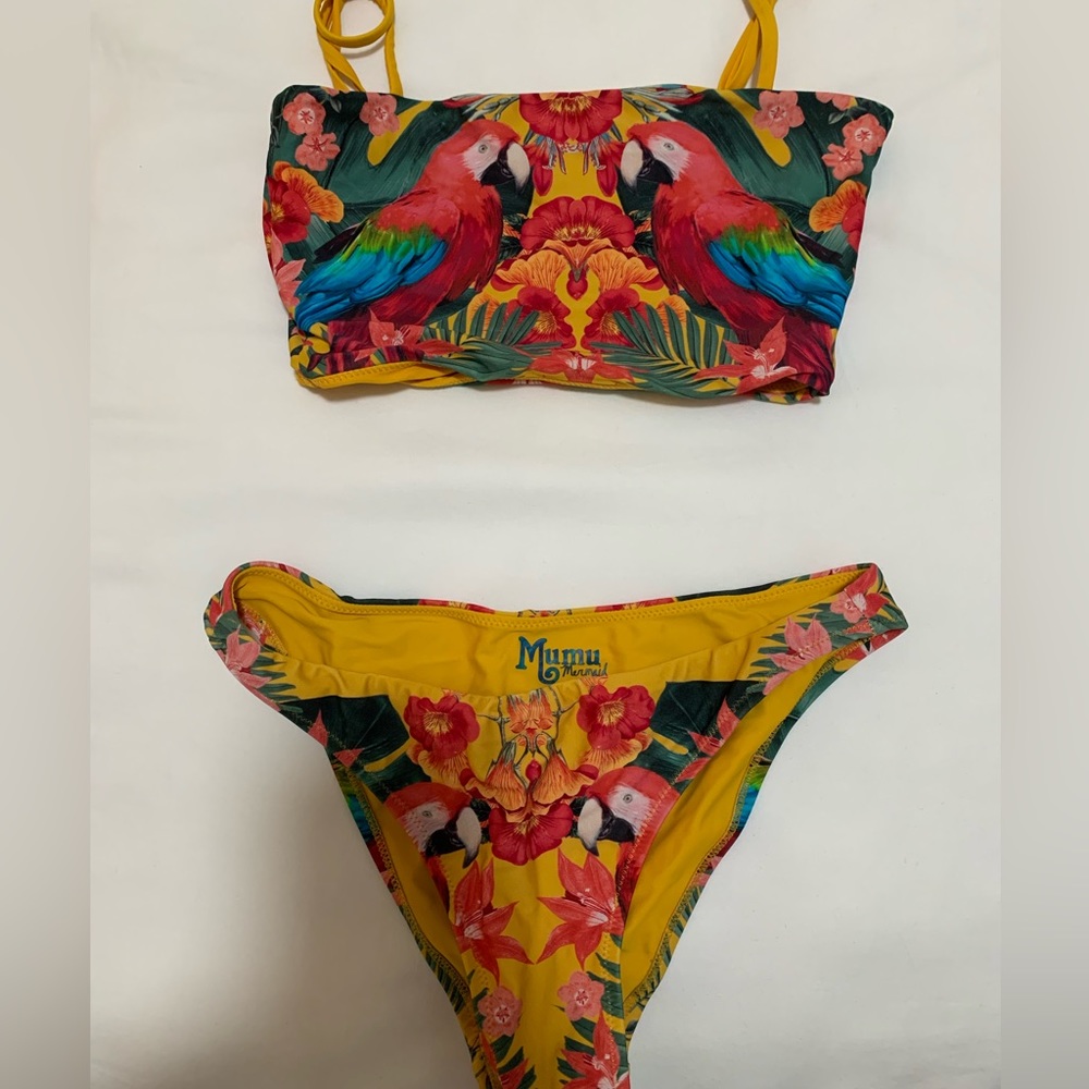 Show Me Your Mumu bikini. Small top, Small bottom.
